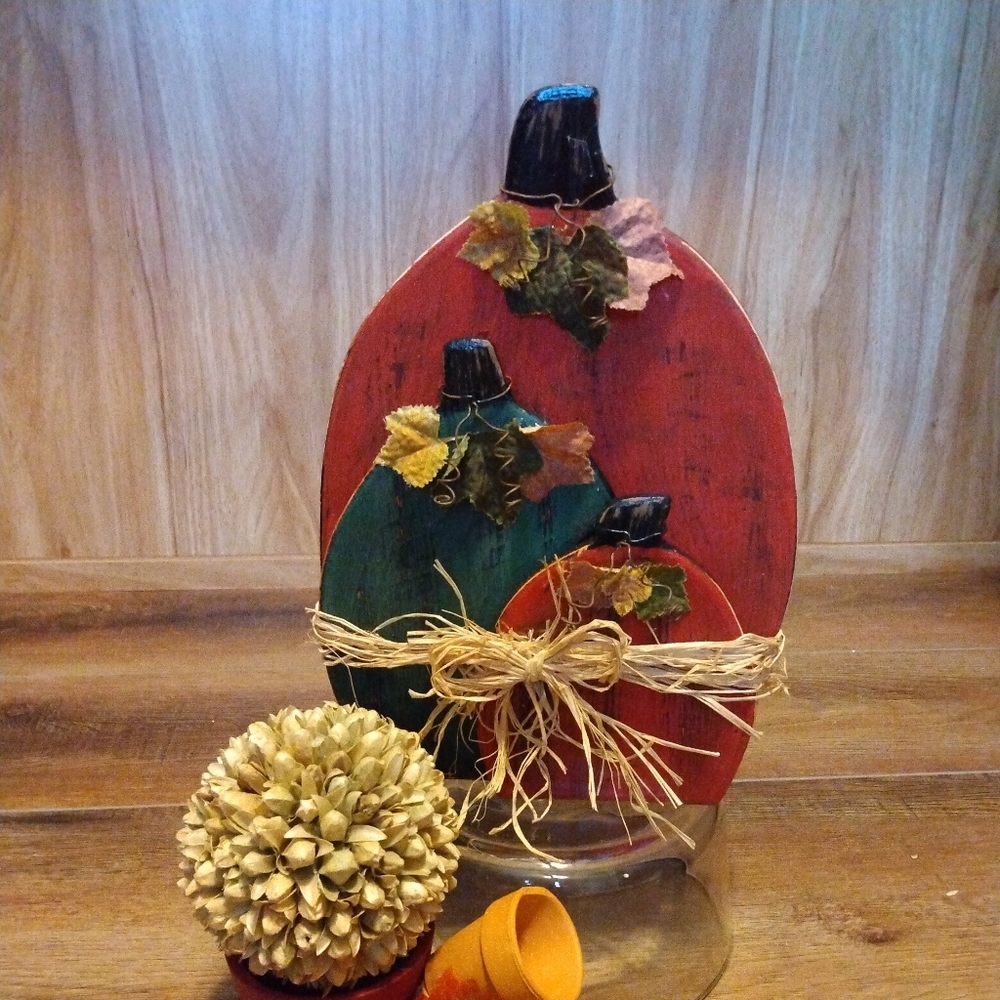 Fall Pumpkin Trio